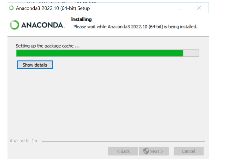 anaconda install